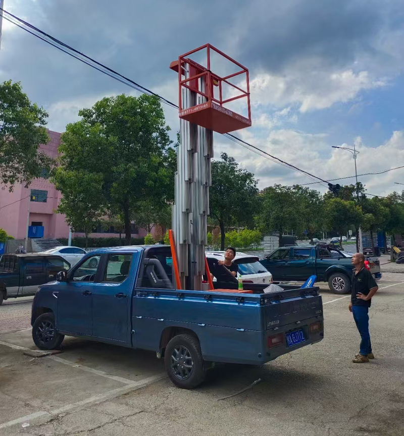 迪庆车载铝合金式高空作业车